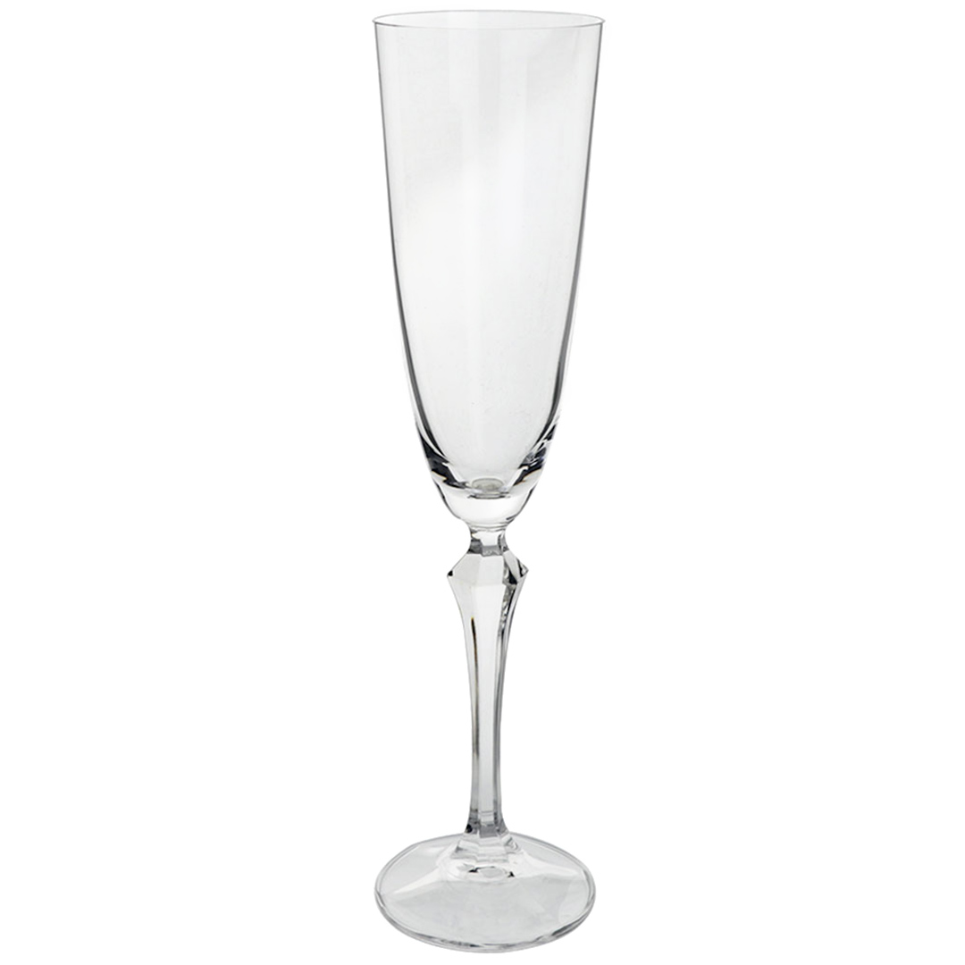 Imagem ilustrativa para Jogo de 6 taças para champanhe em cristal ecológico 200ml A25cm