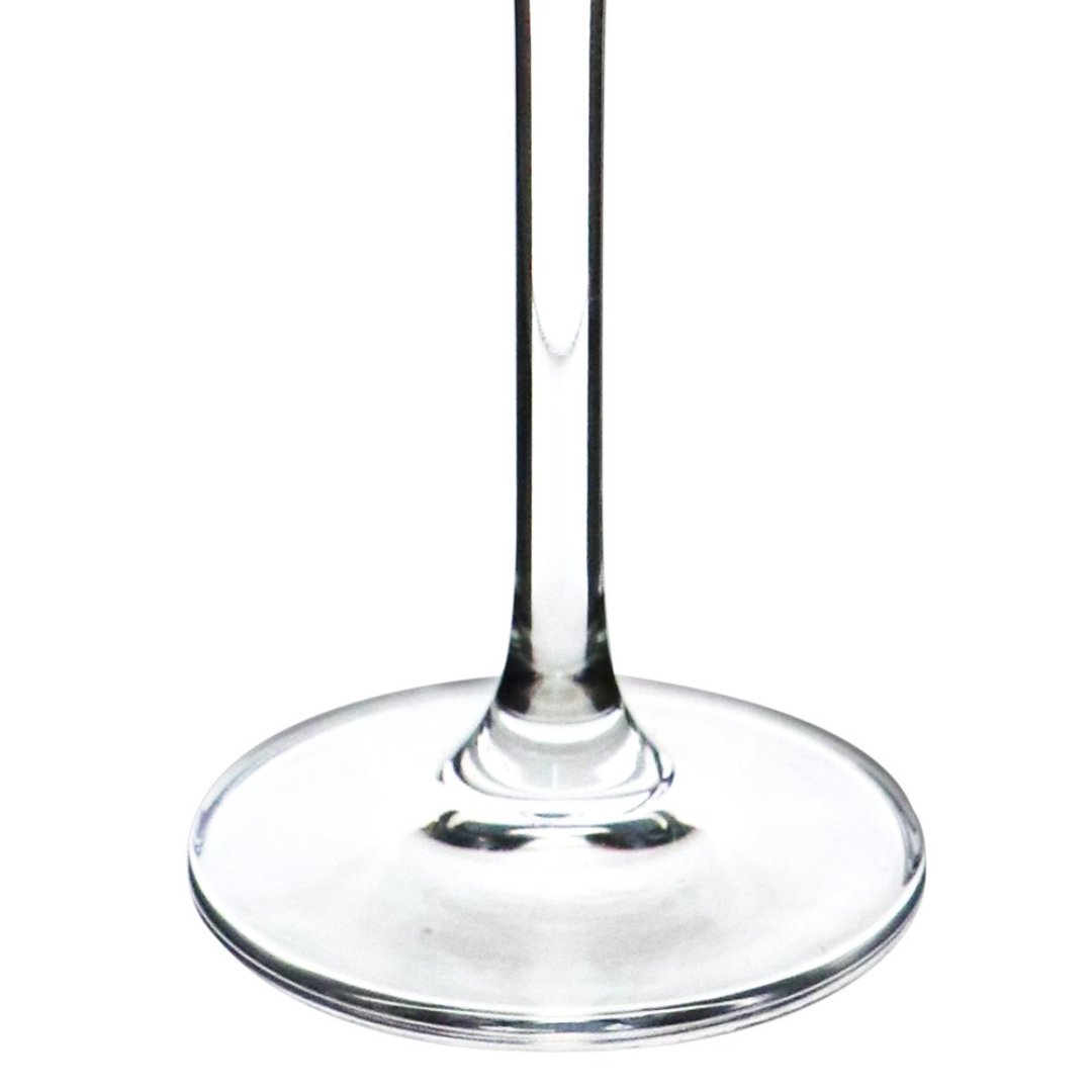 Fotografia para o produto Jogo de 6 taças para champanhe em cristal ecológico 220ml A24cm cor verde limao