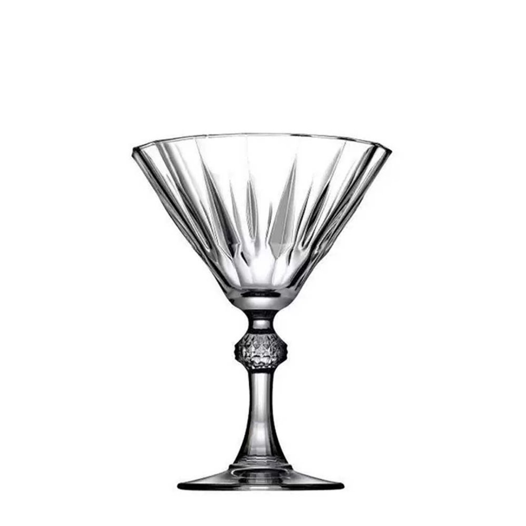 Imagem ilustrativa para Jogo de 6 taças para martini em vidro 238ml A15cm