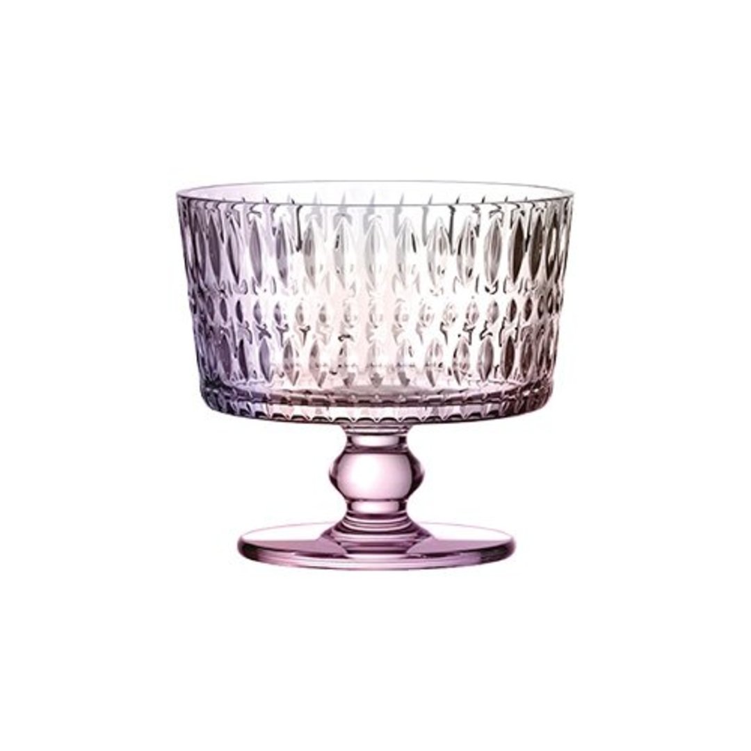 Imagem ilustrativa para Jogo de 6 taças para sobremesa em cristal 190ml D10xA9cm furta-cor