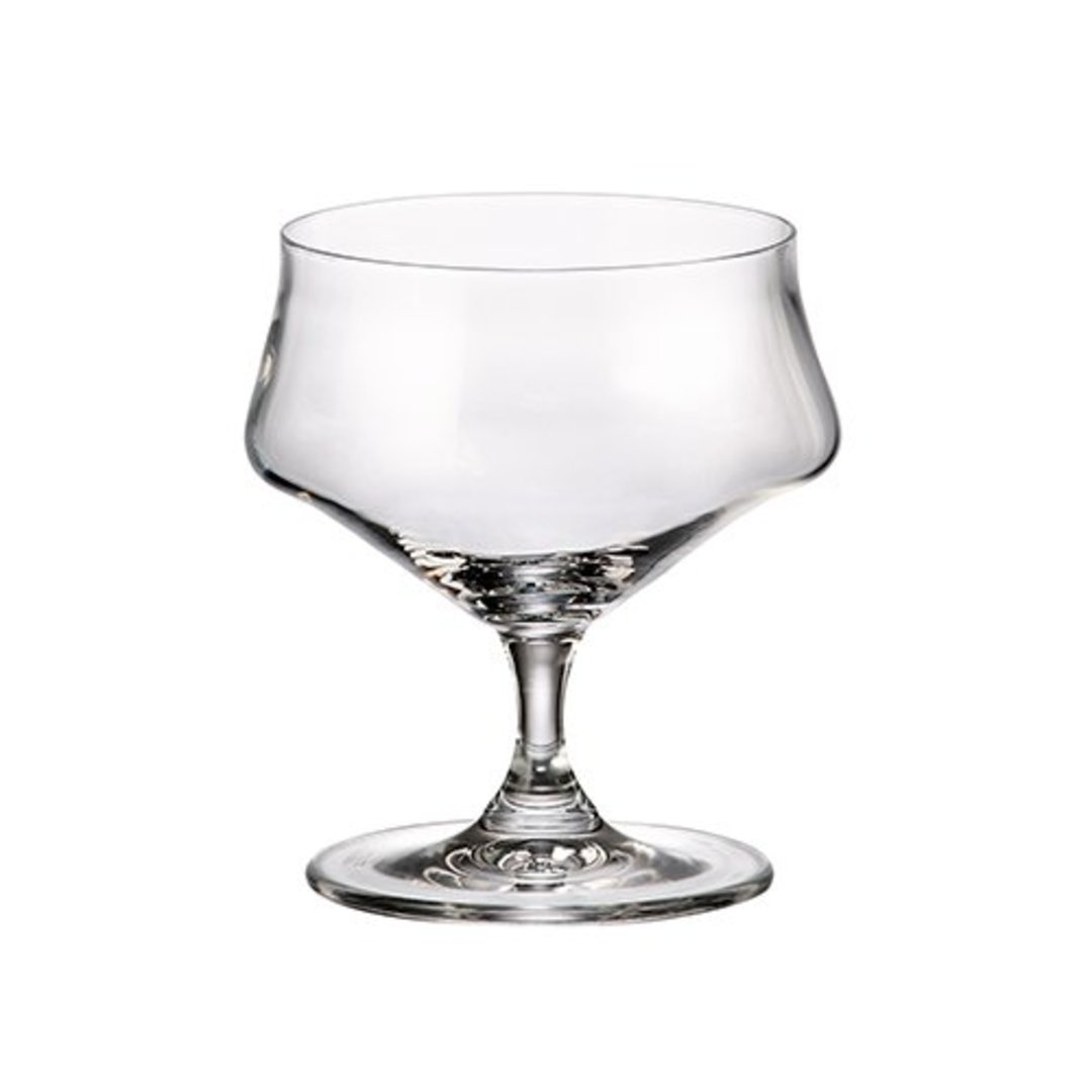 Imagem ilustrativa para Jogo de 6 taças para sobremesa em cristal 295ml A12cm