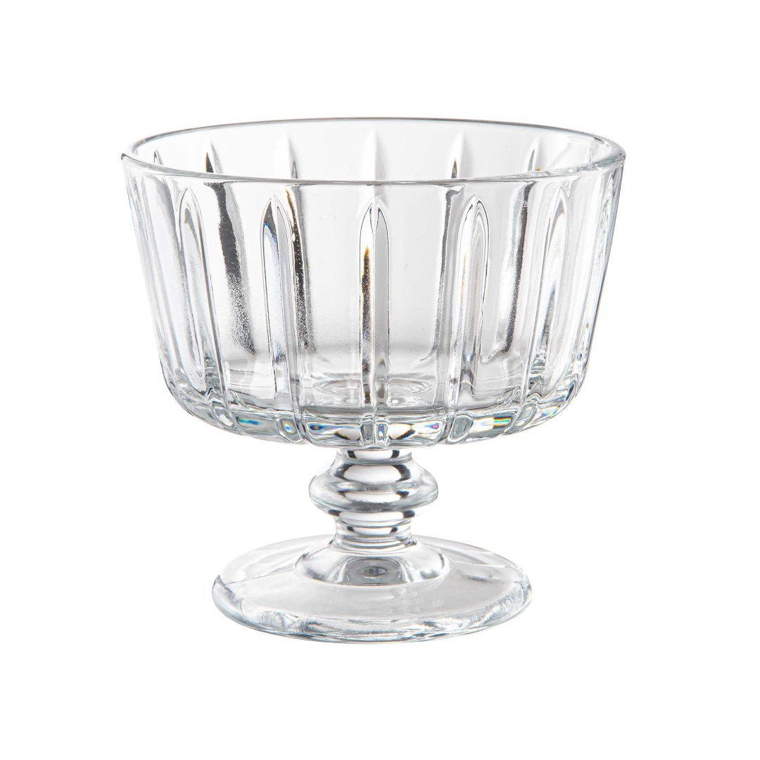 Imagem ilustrativa para Jogo de 6 taças para sobremesa em cristal ecológico 190ml D10xA9cm