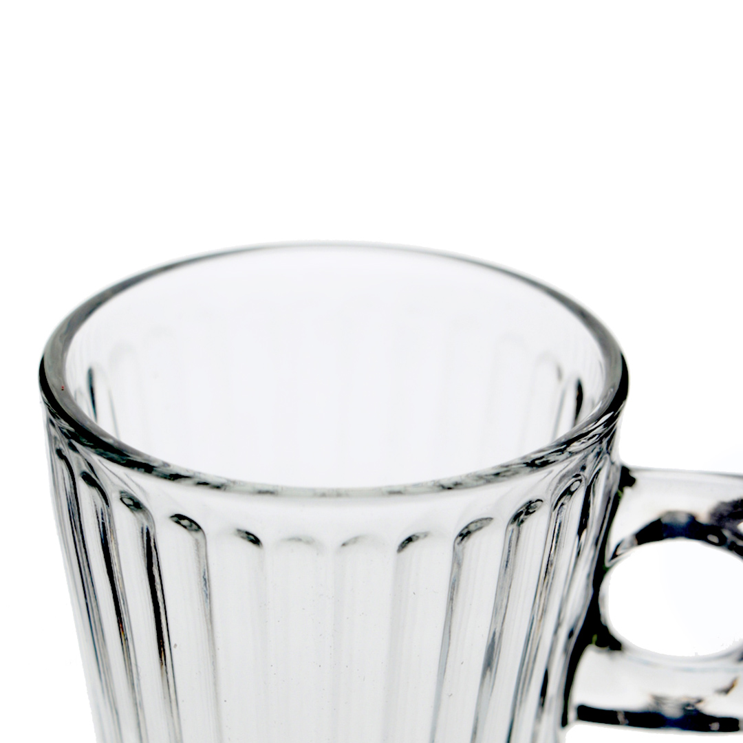 Fotografia para o produto Jogo de 6 xícaras lines em vidro 80ml