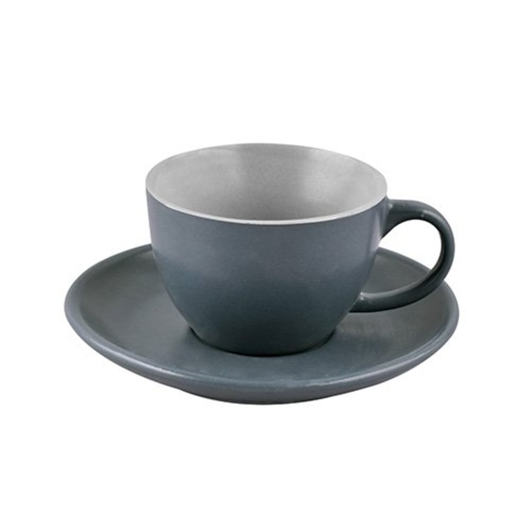 Fotografia para o produto Jogo de 8 peças para café em cerâmica 85ml steel blue Fotografia para o produto Jogo de 8 peças para café em cerâmica 85ml steel blue