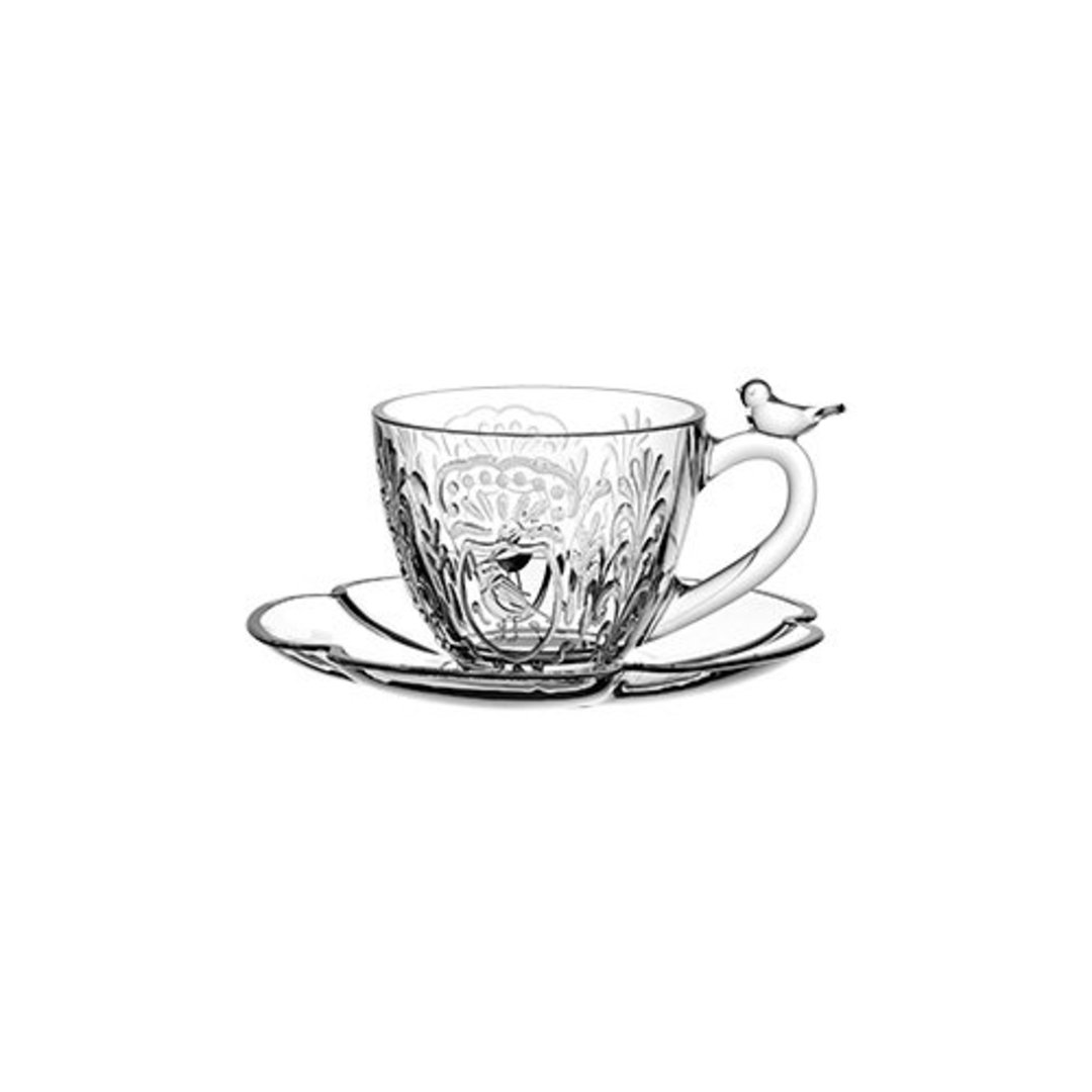 Fotografia para o produto Jogo de 8 peças para café em cristal 105ml Fotografia para o produto Jogo de 8 peças para café em cristal 105ml