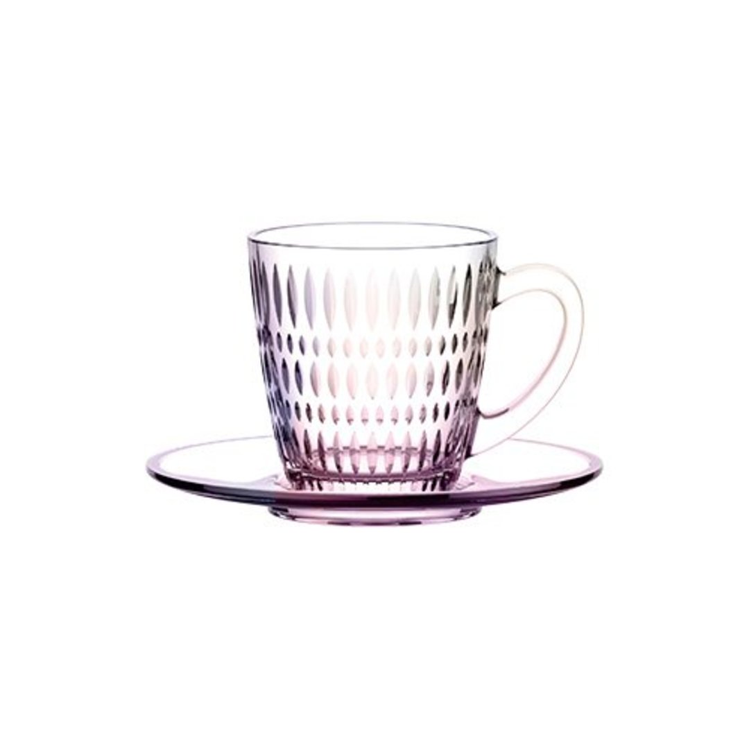 Fotografia para o produto Jogo de 8 peças para café em cristal 90ml furta-cor