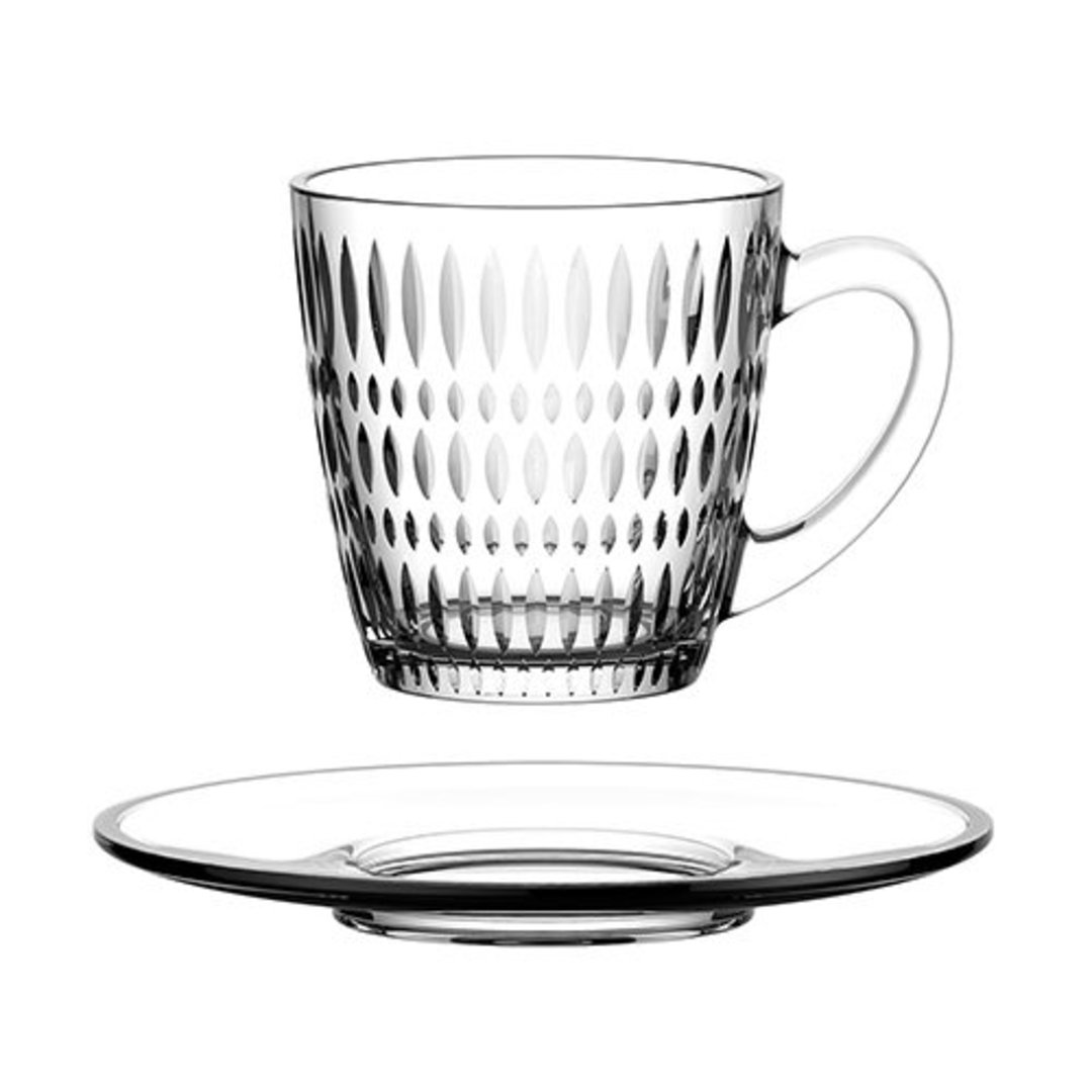 Imagem ilustrativa para Jogo de 8 peças para café em cristal ecológico 90ml