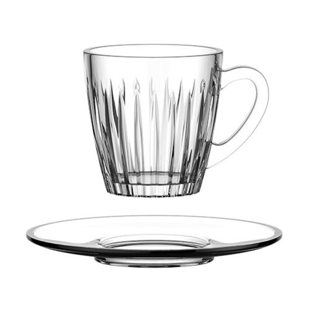 Fotografia para o produto Jogo de 8 peças para café em cristal ecológico 90ml