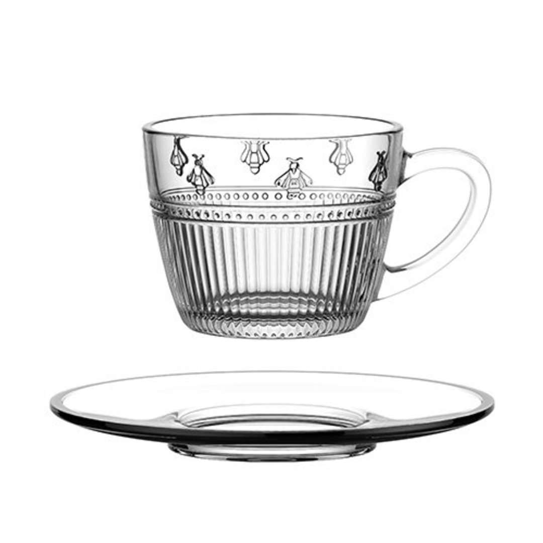 Fotografia para o produto Jogo de 8 peças para chá em cristal ecológico 180ml