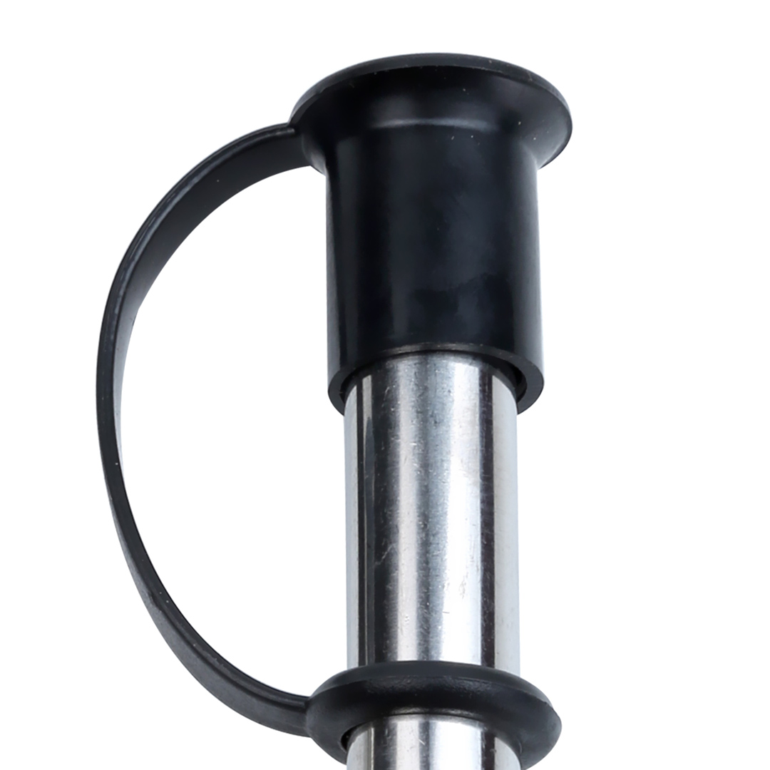 Fotografia para o produto Jogo de bico dosador para azeite com 2 peças em aco inox e borracha 02,6xA9,6cm