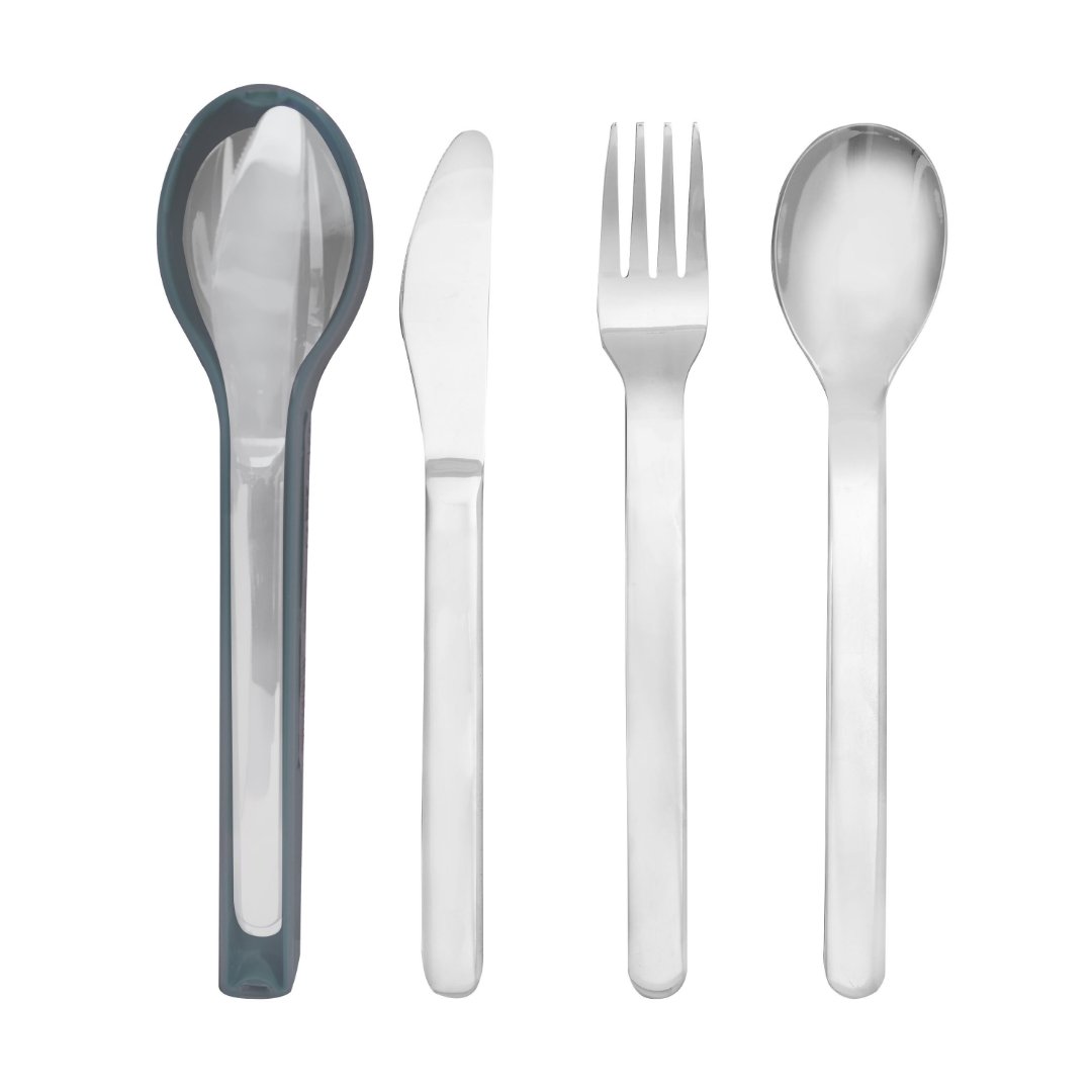 Imagem ilustrativa para Jogo de talheres em aço inox 4 peças