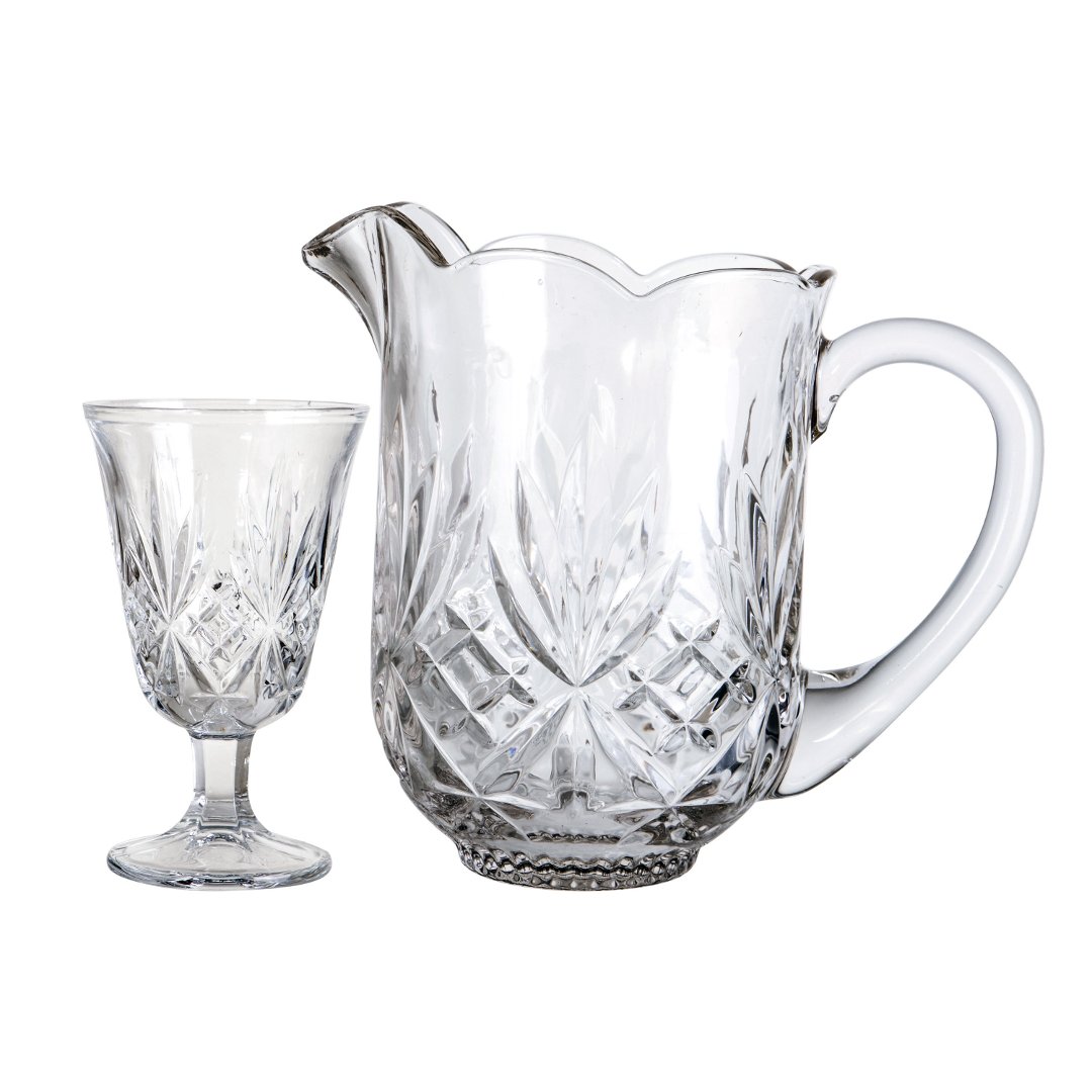 Imagem ilustrativa para Jogo para refresco Ice 7 peças em cristal ecológico (1,5L+6x235ml)