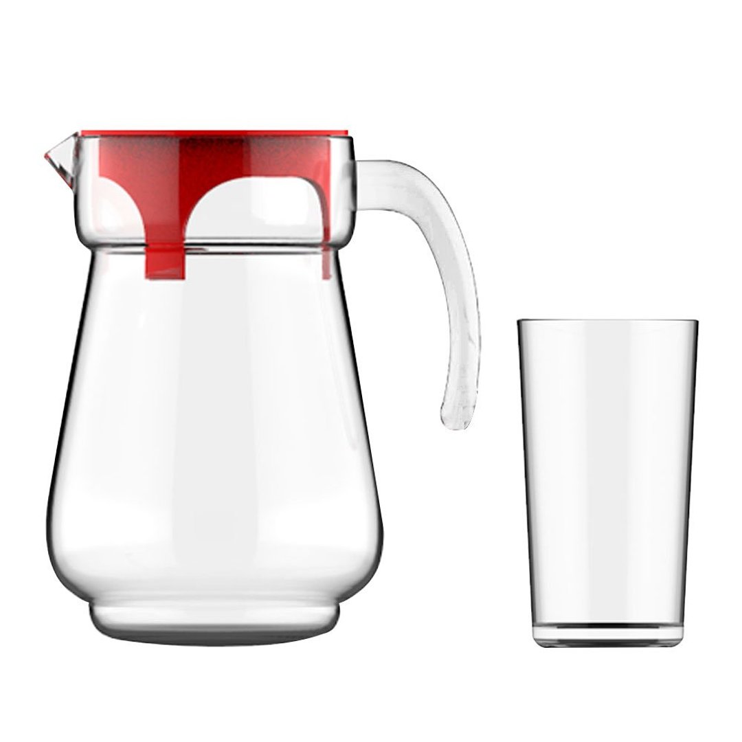 Imagem ilustrativa para Jogo para refresco 7 peças em vidro (1L+6x240ml)