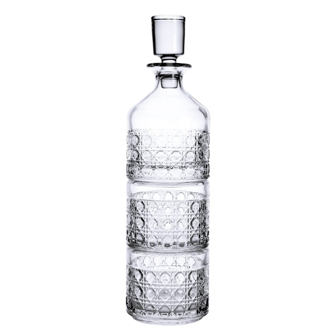 Imagem ilustrativa para Jogo para Whisky 3 peças em vidro empilhável 1X280ml + 2X245ml