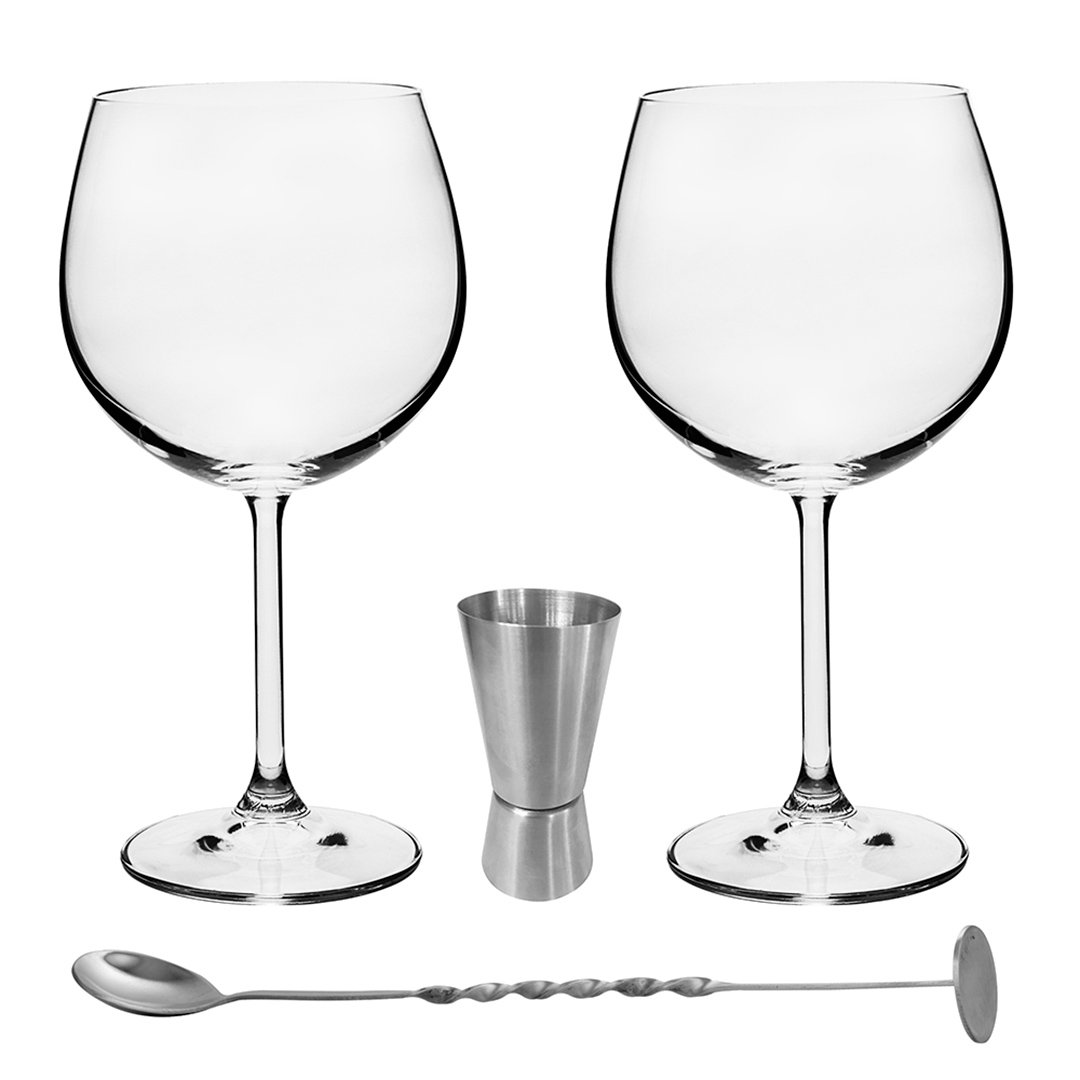 Imagem ilustrativa para Kit para gin Bohemia Authentic Collection 4 peças P31xL31xA13cm