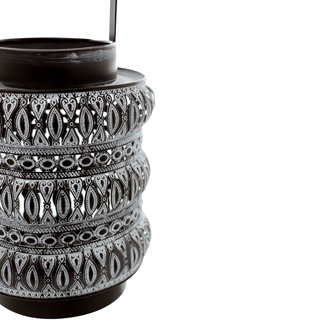 Fotografia para o produto Lanterna decorativa em ferro 016,5xA21,5cm