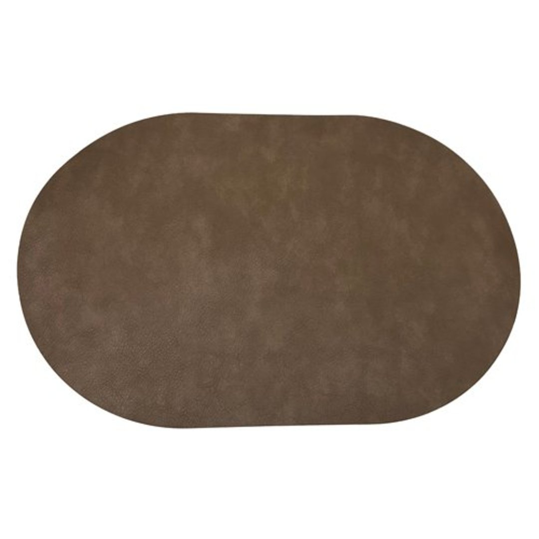 Imagem ilustrativa para Lugar americano em PU P30xL44cm marrom claro
