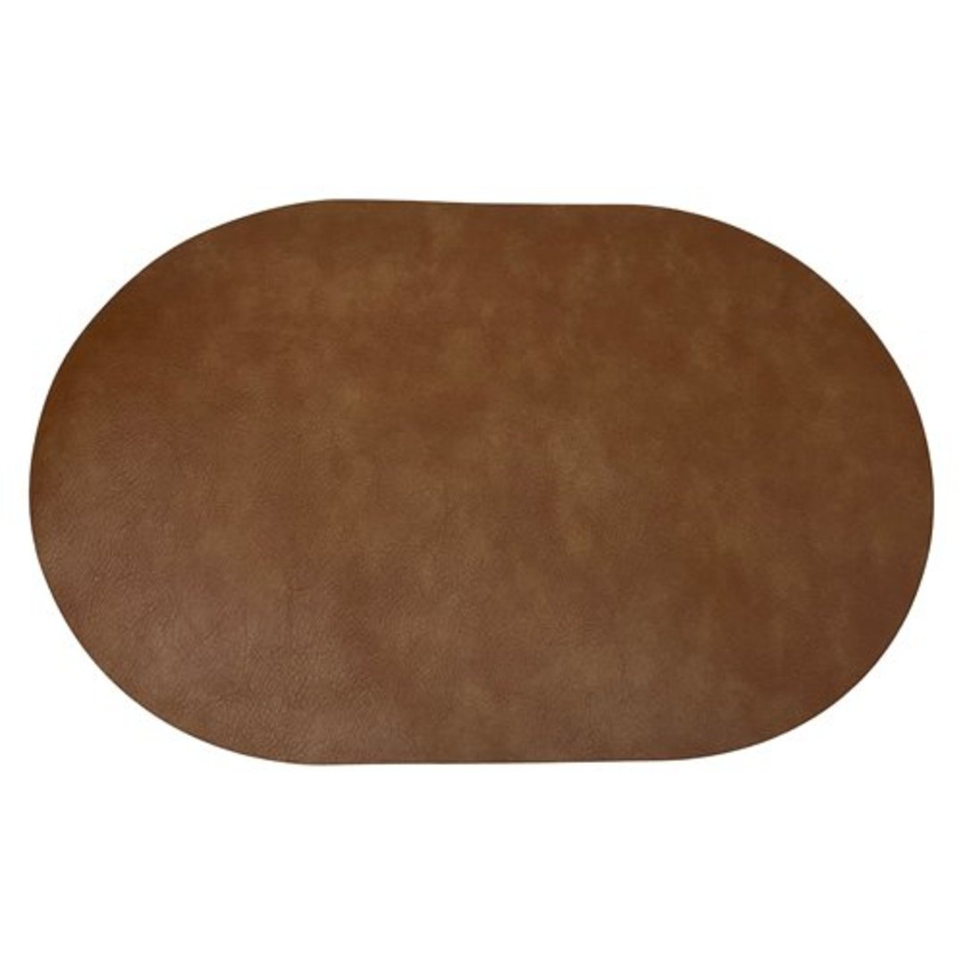 Imagem ilustrativa para Lugar americano em PU P30xL44cm marrom