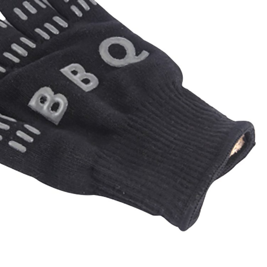 Fotografia para o produto Luva para churrasco ultra resistente em silicone e tecido L25xP16cm