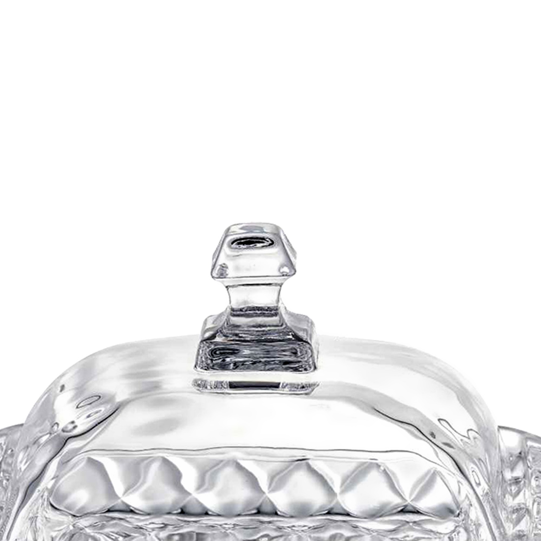 Fotografia para o produto Manteigueira com tampa em cristal L17xP10xA9cm