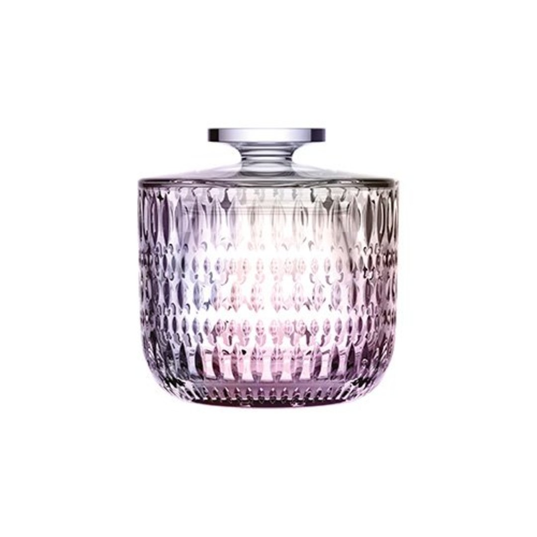 Fotografia para o produto Manteigueira francesa em cristal D9,2XA9,9cm furta-cor