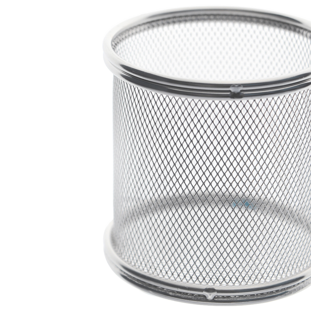 Fotografia para o produto Mini cesta redonda para alimentos em aço inox 08,8xA9cm