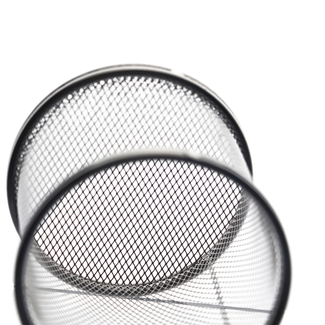 Fotografia para o produto Mini cesta redonda para alimentos em aço inox 08,8xA9cm