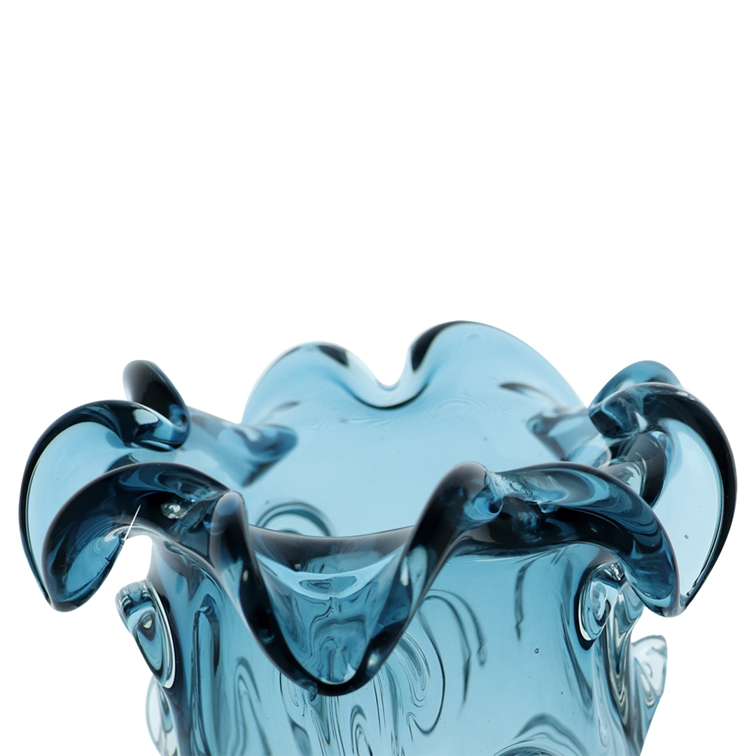 Fotografia para o produto Murano Flor em vidro L15,5xP15,5xA13cm