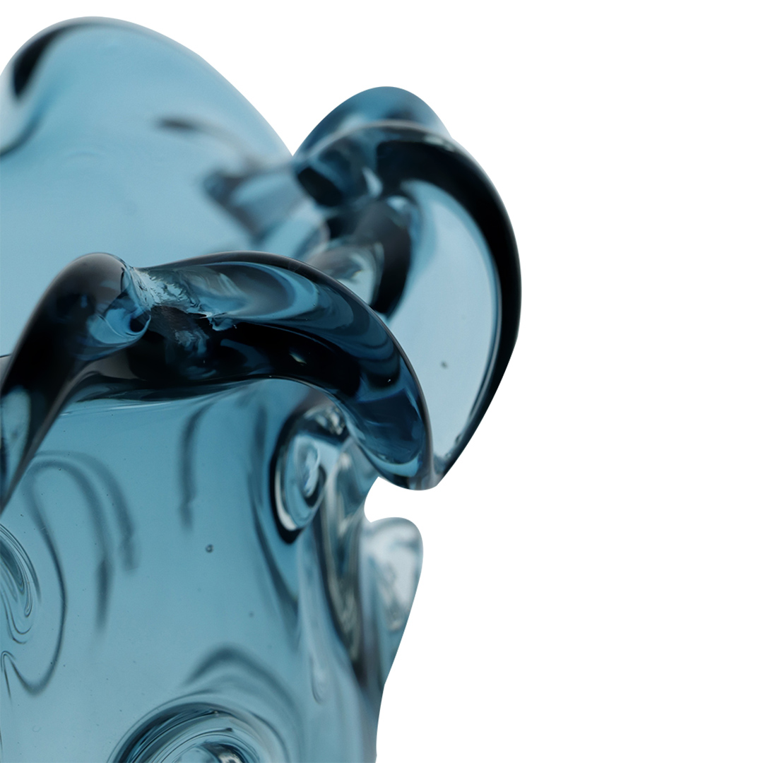 Fotografia para o produto Murano Flor em vidro L15,5xP15,5xA13cm