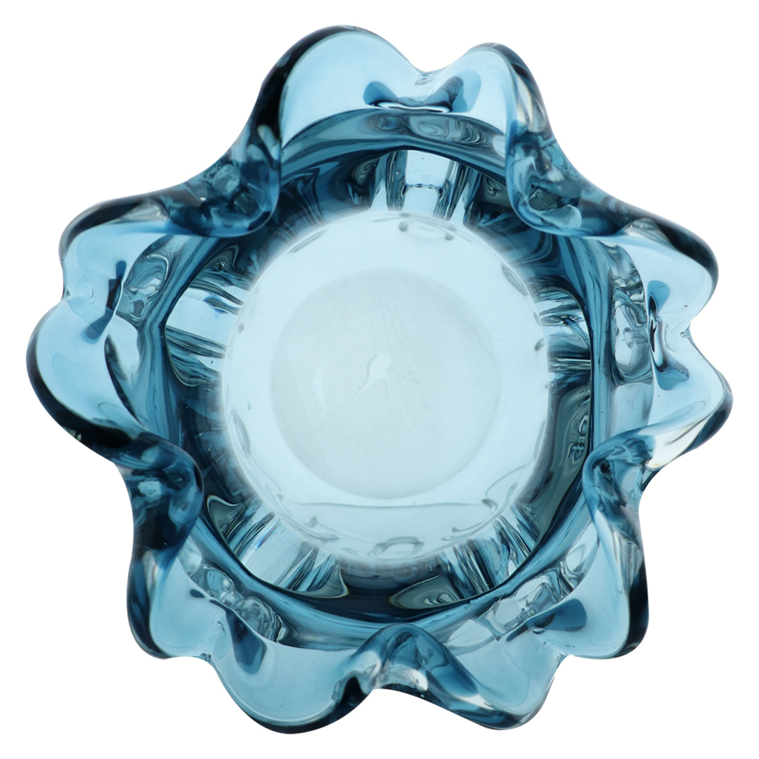 Fotografia para o produto Murano Flor em vidro L15,5xP15,5xA13cm