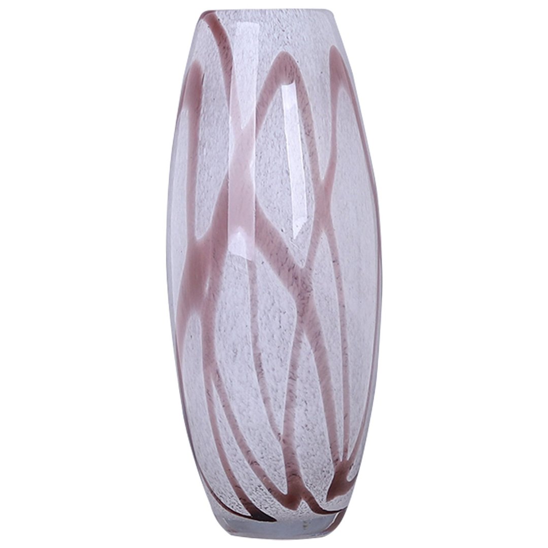 Fotografia para o produto Murano vaso em vidro D16xA40cm cor champagne Fotografia para o produto Murano vaso em vidro D16xA40cm cor champagne