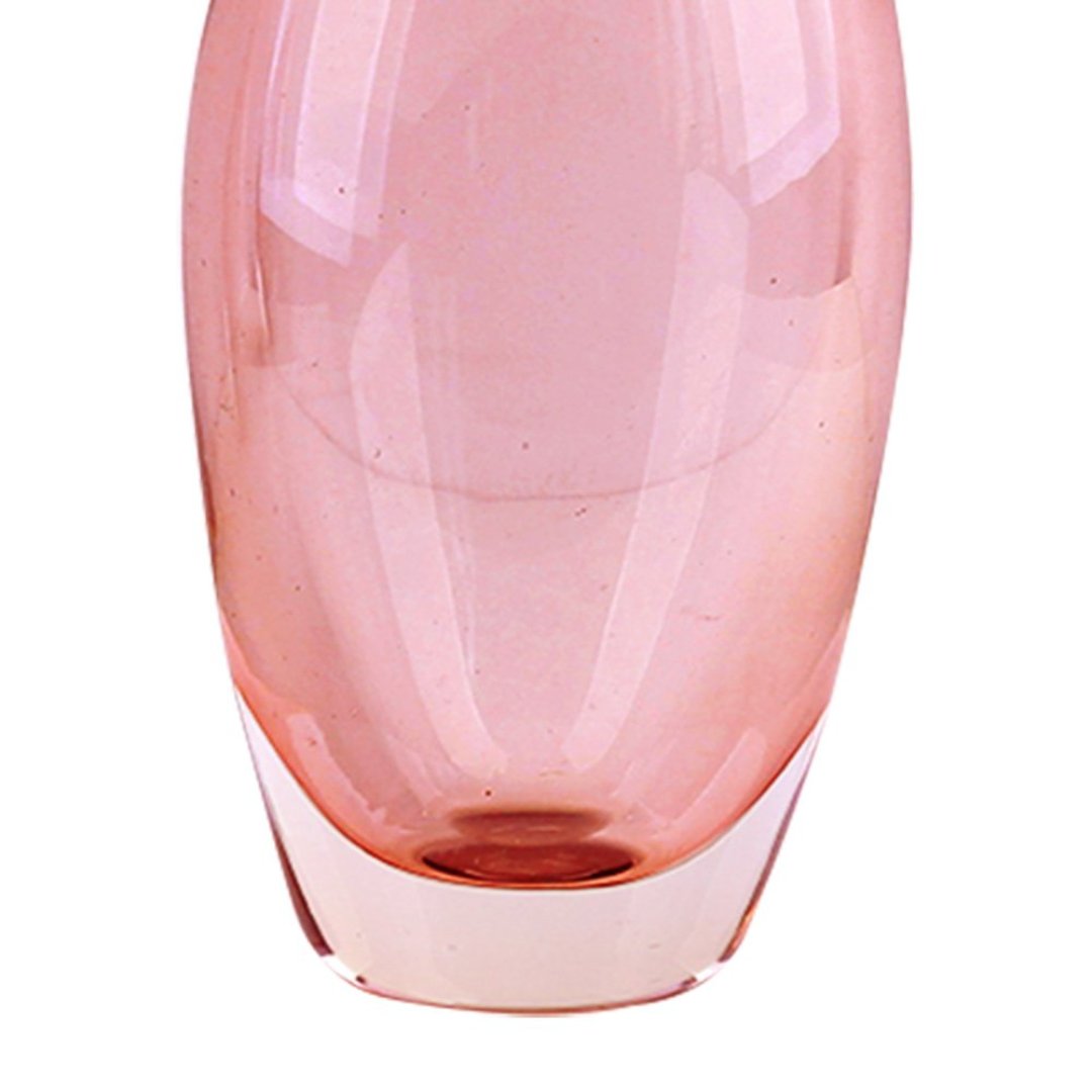 Fotografia para o produto Murano vaso em vidro L12,5xP12,5xA24cm cor rose