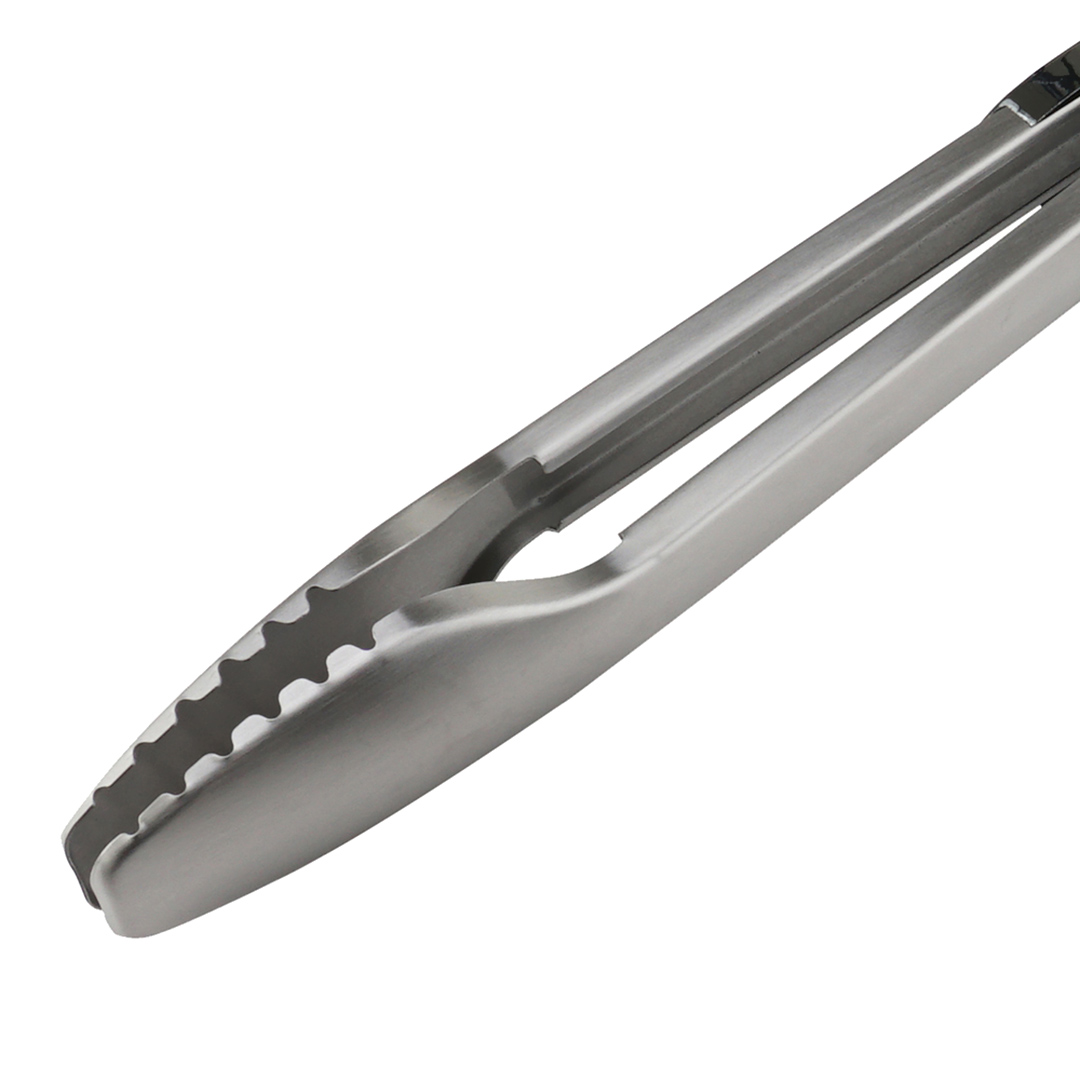 Fotografia para o produto Pegador de carnes em aço inox com cabo em plástico A46cm