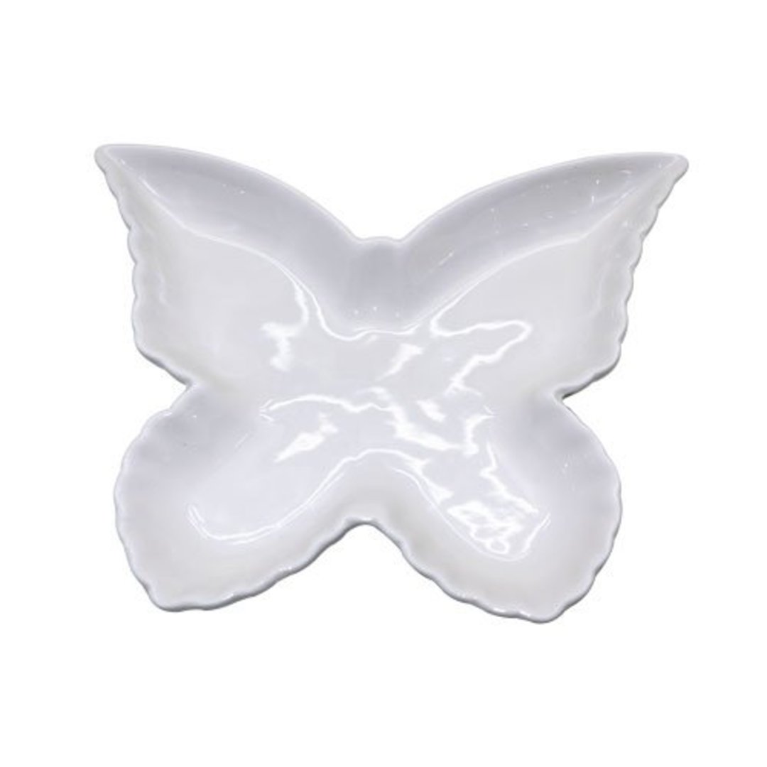 Imagem ilustrativa para Petisqueira Borboleta em new bone china P17,5xL14,5xA2,5cm