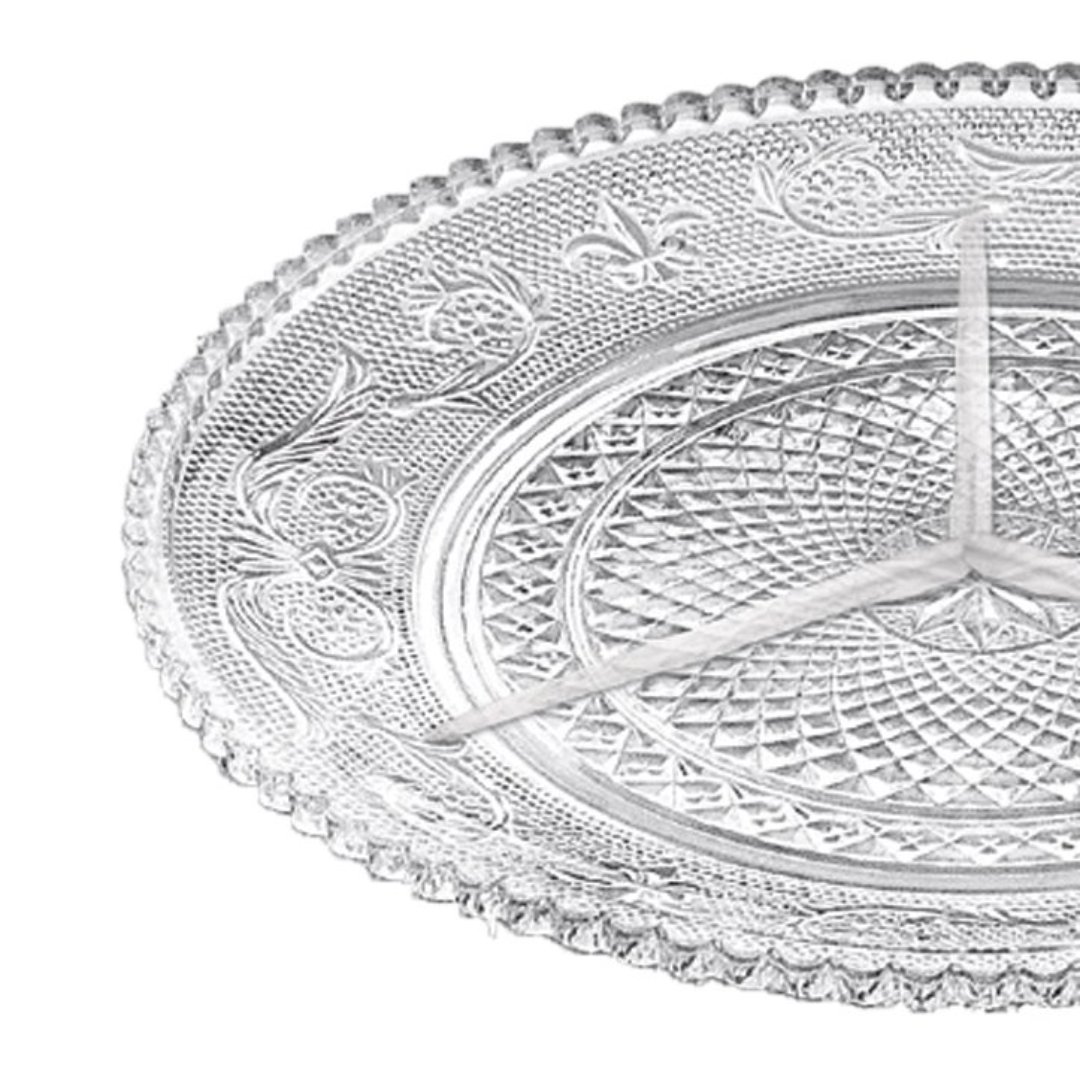 Fotografia para o produto Petisqueira em vidro 024,6xA3,5cm