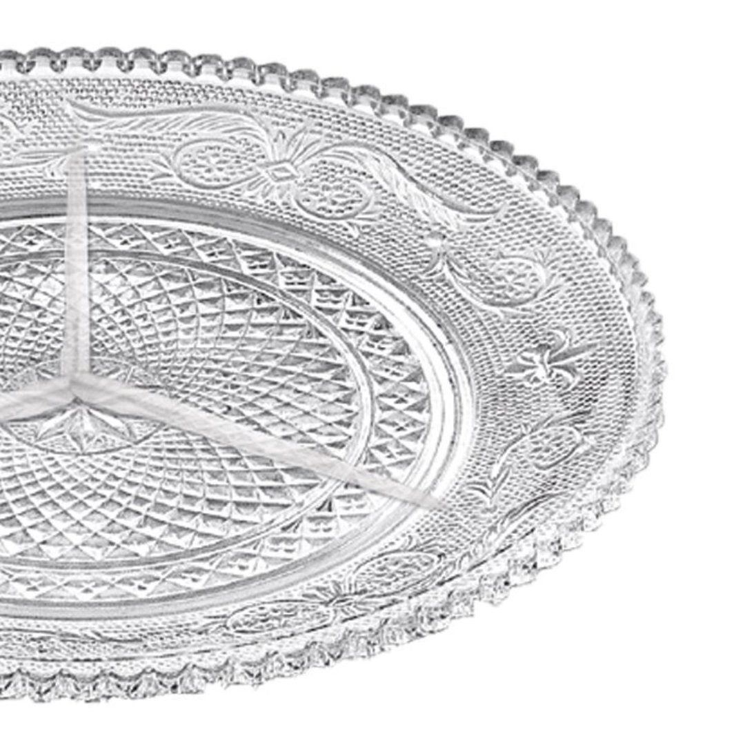 Fotografia para o produto Petisqueira em vidro 024,6xA3,5cm