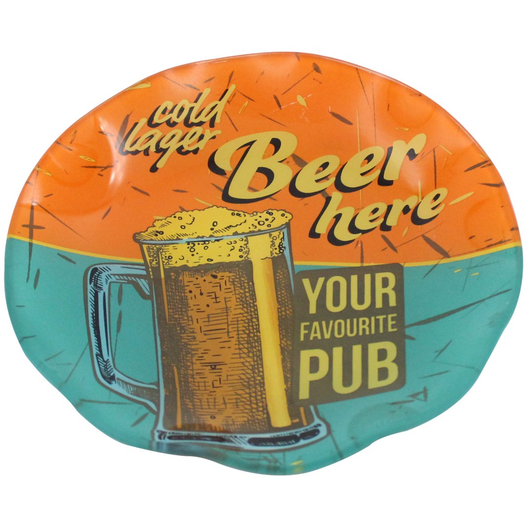 Imagem ilustrativa para Petisqueira em vidro 17x2cm