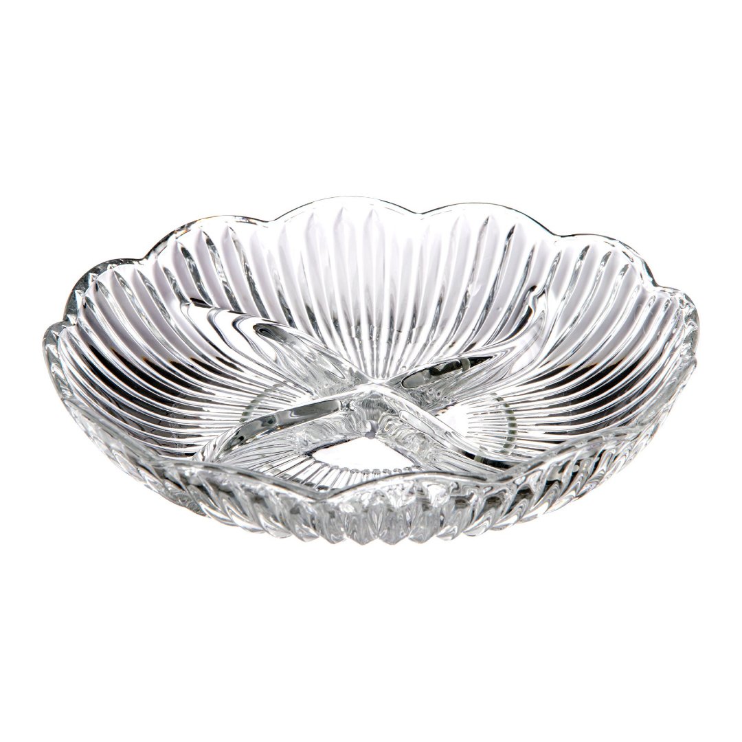 Imagem ilustrativa para Petisqueira em vidro D18,5X3,8cm