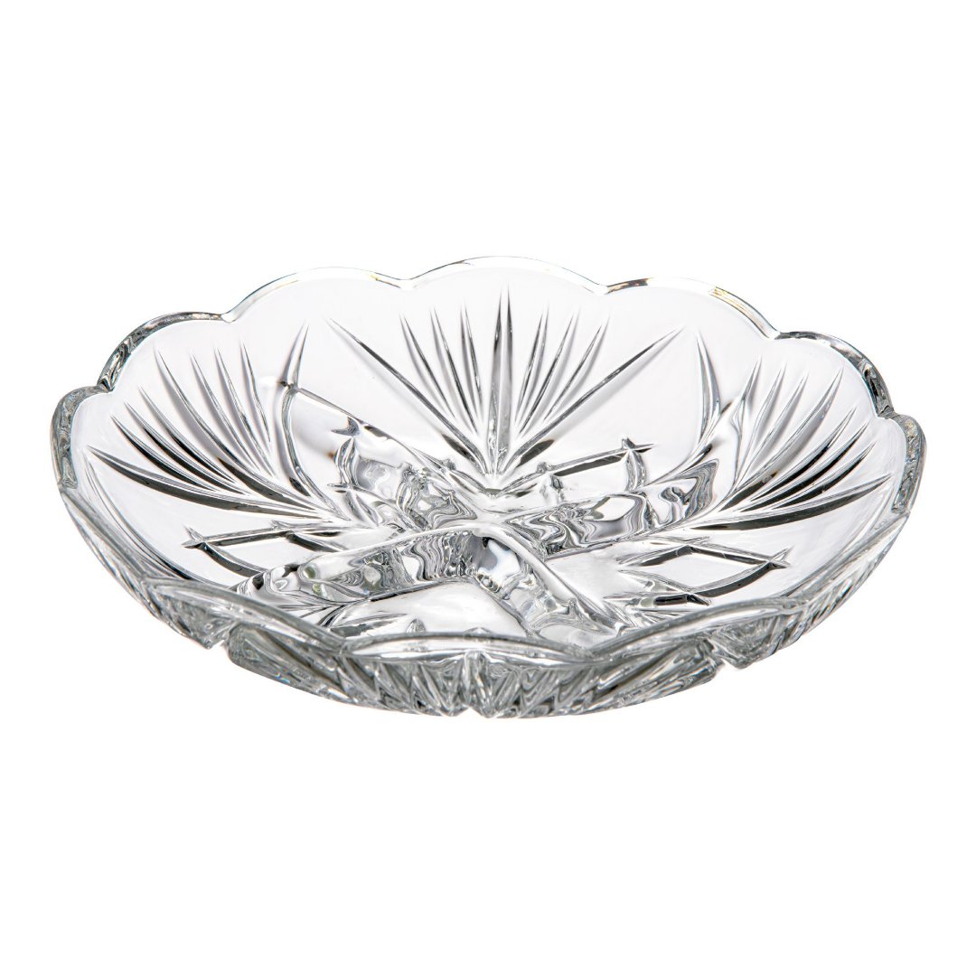 Imagem ilustrativa para Petisqueira em vidro D18,5X3,8cm