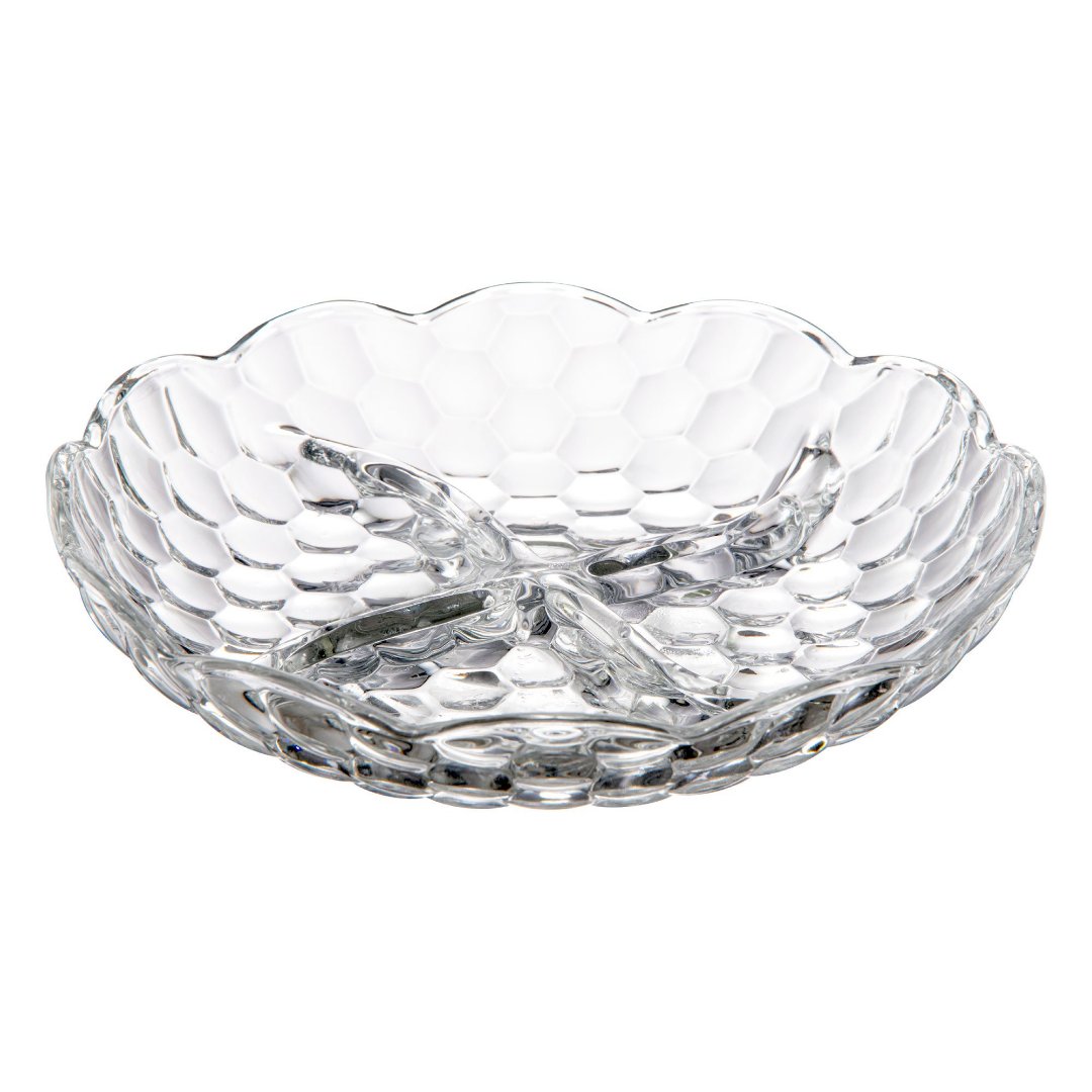 Imagem ilustrativa para Petisqueira em vidro D18,5X3,8cm