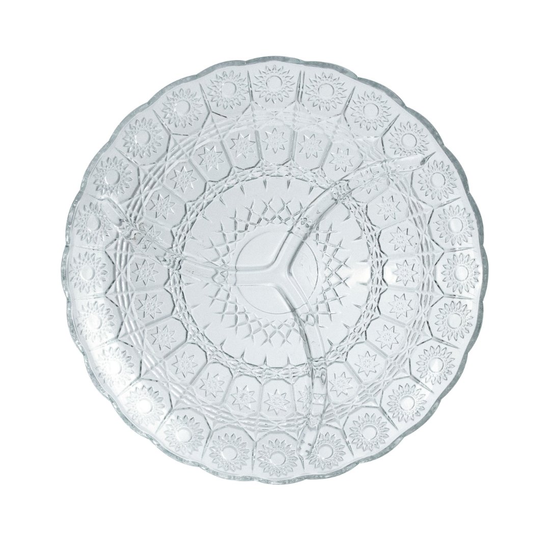 Fotografia para o produto Petisqueira em vidro Ø23xA2cm