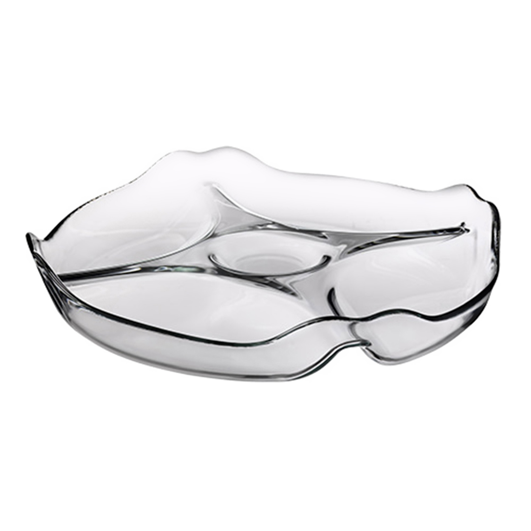 Fotografia para o produto Petisqueira redonda em vidro 025,2xA4,2cm