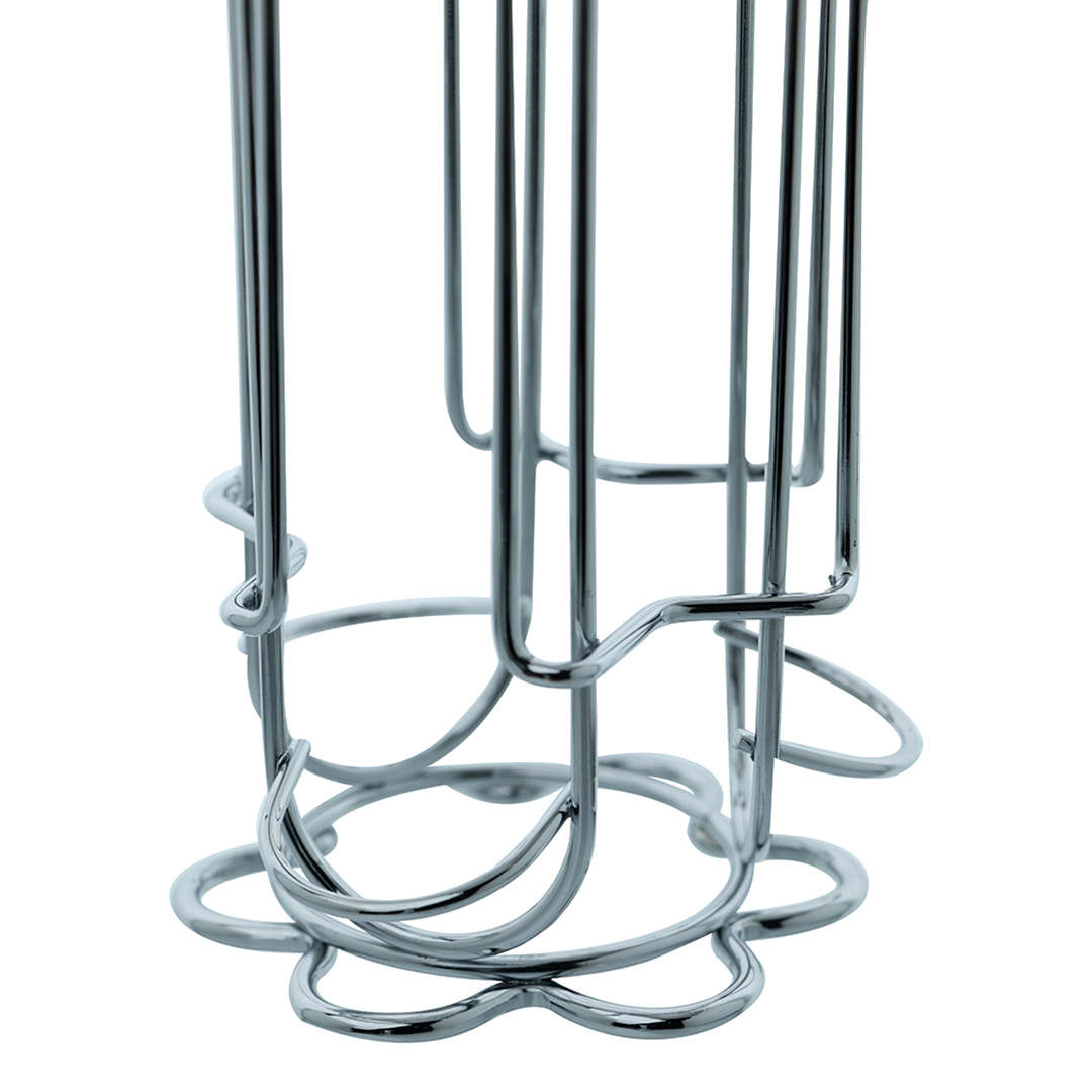 Fotografia para o produto Porta cápsulas de café em metal cromado L11xP11xA32cm