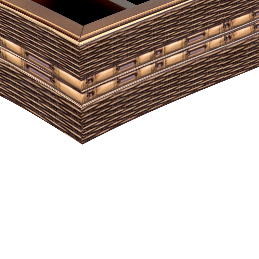 Fotografia para o produto Porta controle remoto de madeira L24,5xP12,5xA10cm