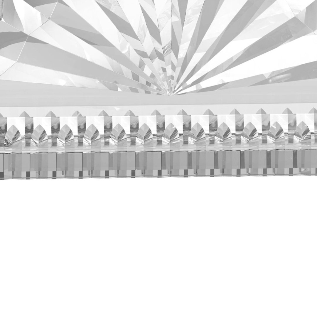 Fotografia para o produto Porta guardanapo Brazilia em vidro L12,2x8,5cm