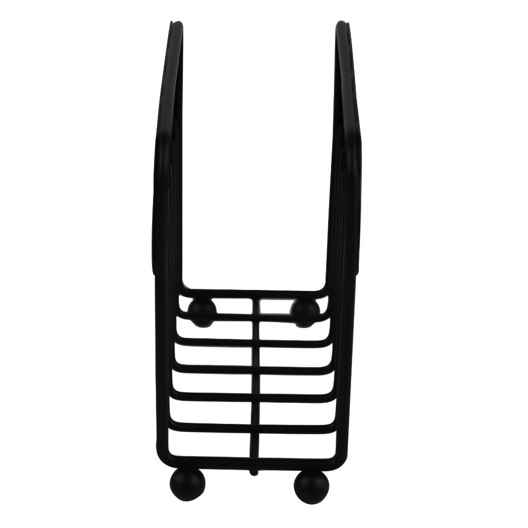 Fotografia para o produto Porta guardanapo Cool Black em metal L15xP6,5xA13cm cor preta