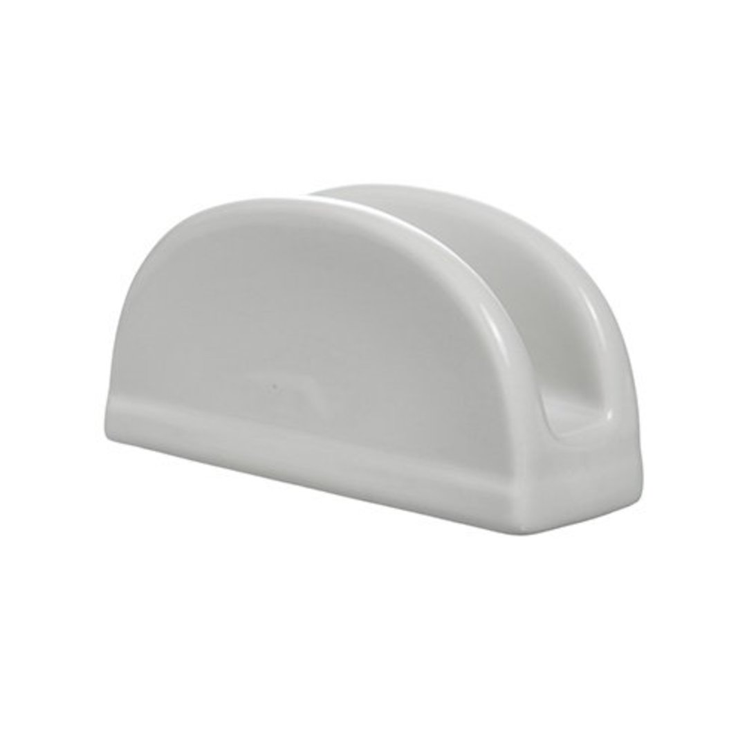 Imagem ilustrativa para Porta guardanapo em porcelana P11,5xL4xA5,5cm branco