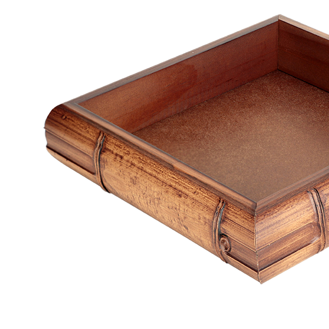 Fotografia para o produto Porta guardanapo quadrado de madeira L20xP20xA4,5cm