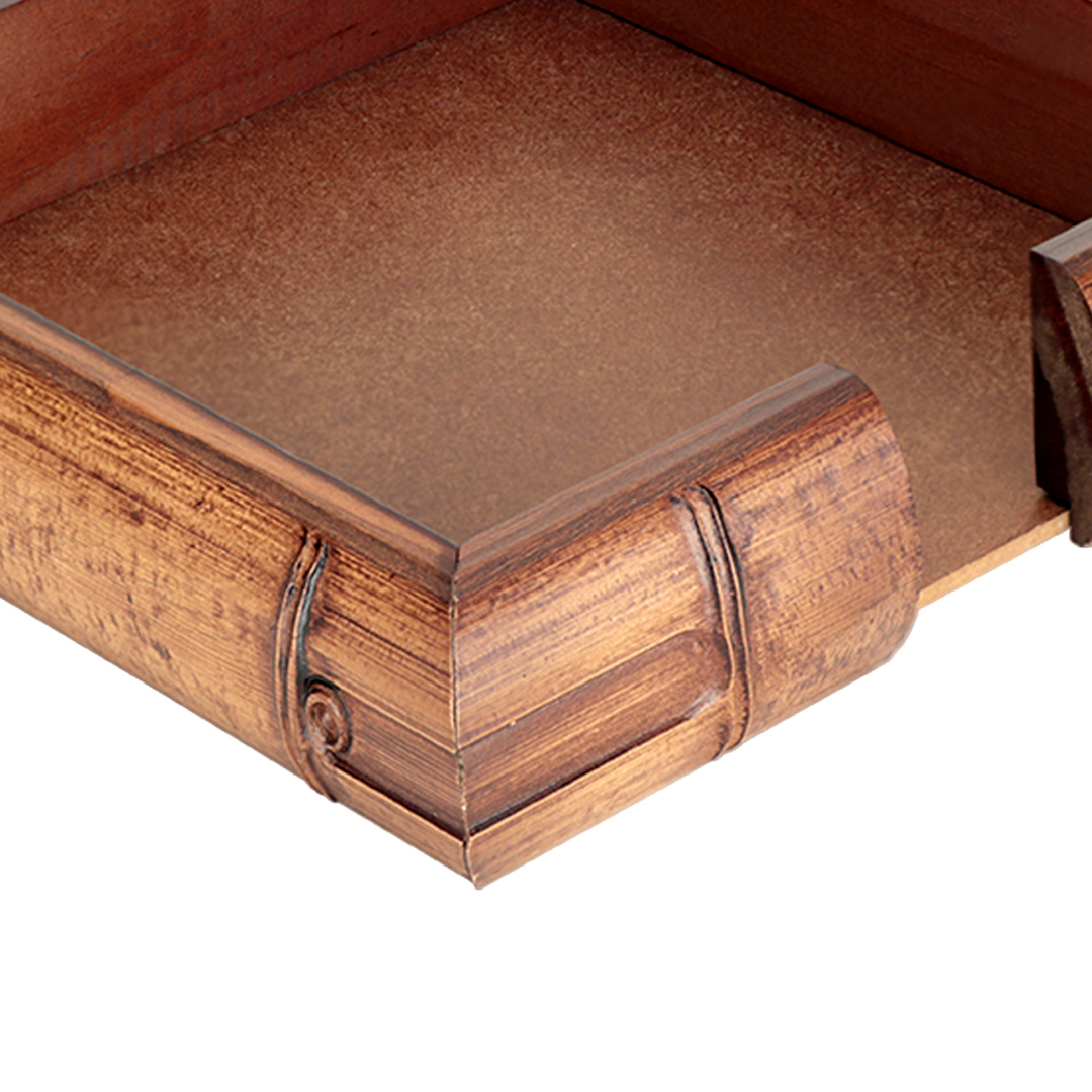 Fotografia para o produto Porta guardanapo quadrado de madeira L20xP20xA4,5cm