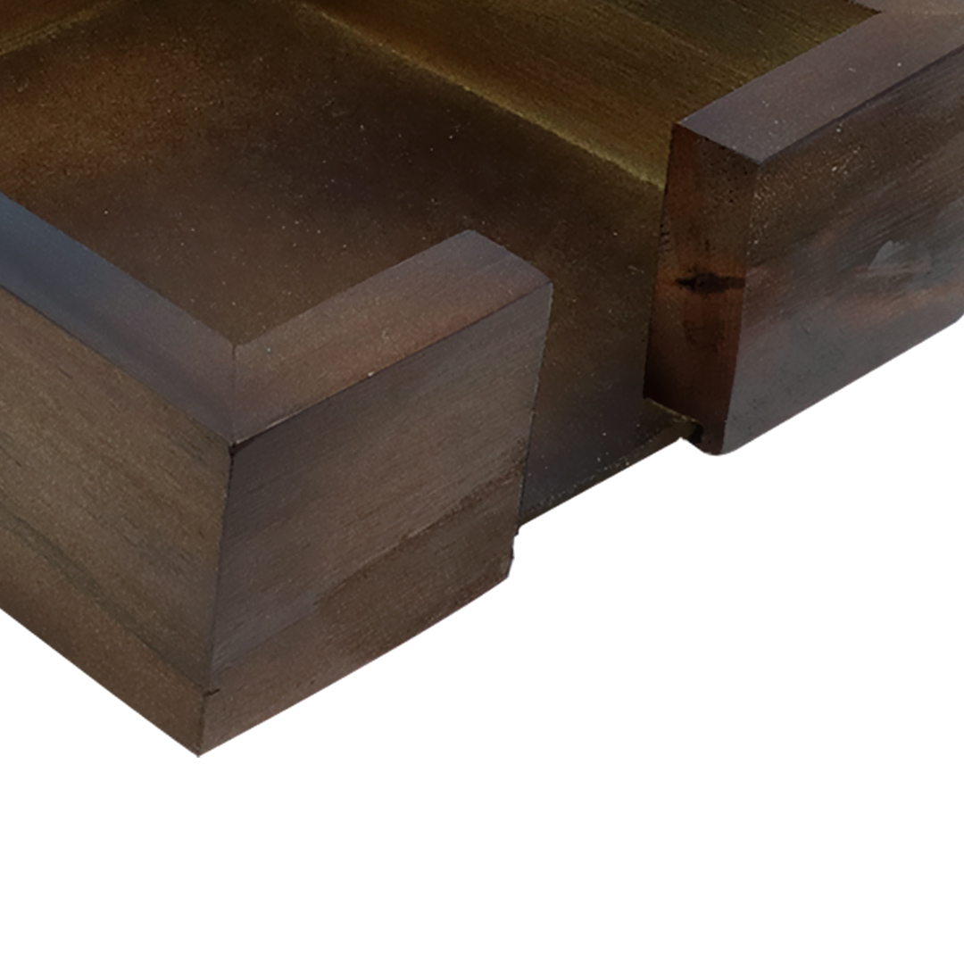 Fotografia para o produto Porta guardanapo quadrado de madeira L20xP20xA5cm